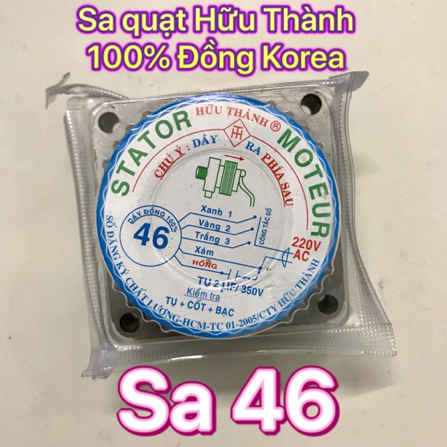 Sa quạt 46 hữu thành dây đồng KOREA