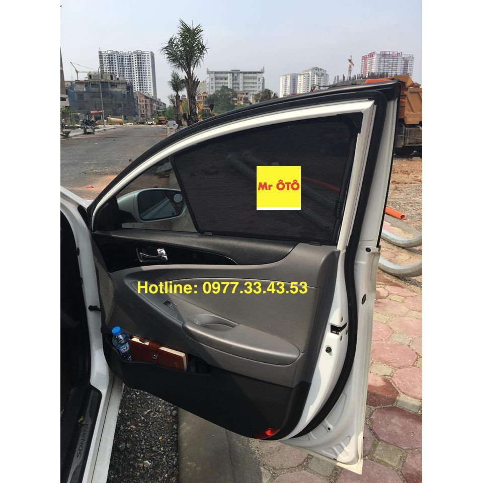 Rèm Che Nắng Xe Hyundai Sonata 2010-2014 Hàng Loại 1 MR Ô TÔ