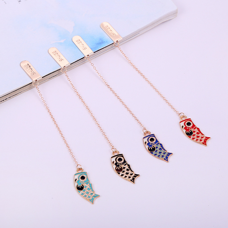 Dây Đánh Dấu Sách Hình Cá Chép Sáng Tạo Độc Đáo