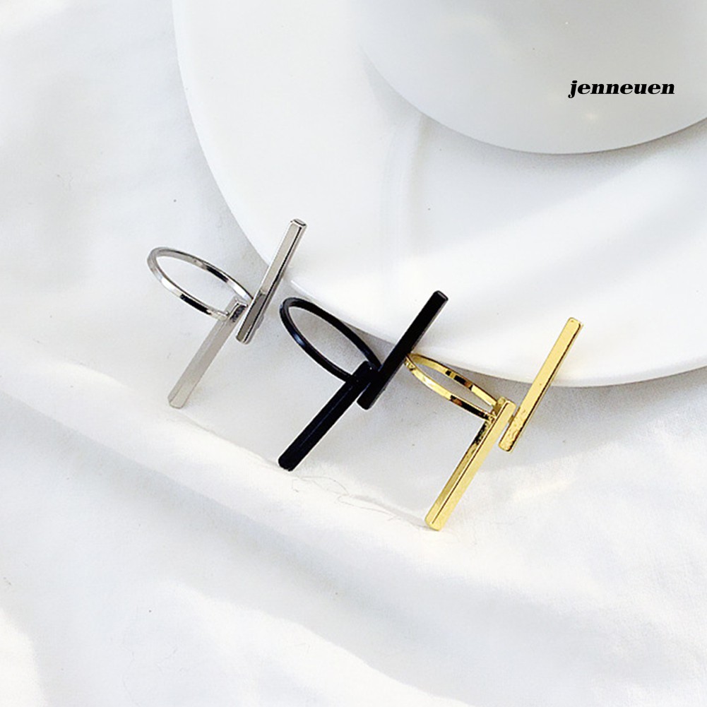 Nhẫn hở phong cách hình học cá tính cho nam và nữ