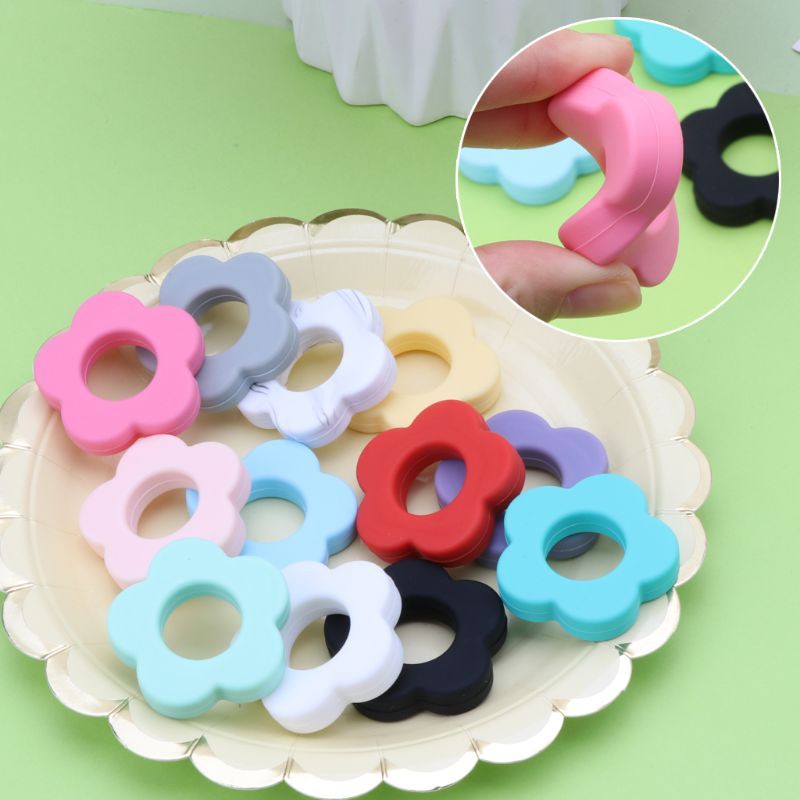 Vòng Silicone 4.5cm Làm Vòng Ngậm Mọc Răng Cho Bé