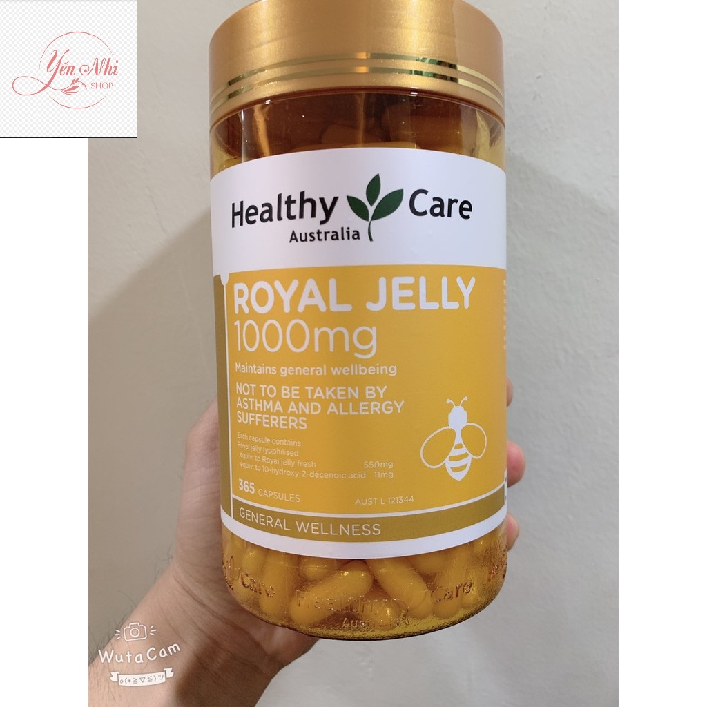 Sữa Ong Chúa Healthy Care Royal Jelly 365 Viên