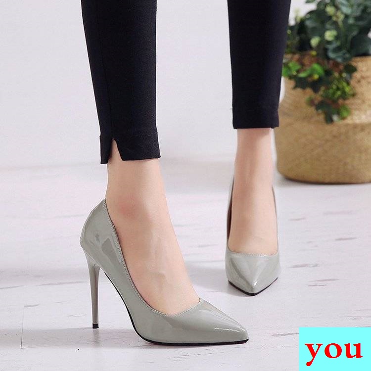 Giày Cao Gót Size Lớn 41 42 12cm Zhuan35-44 Thời Trang Dành Cho Nữ