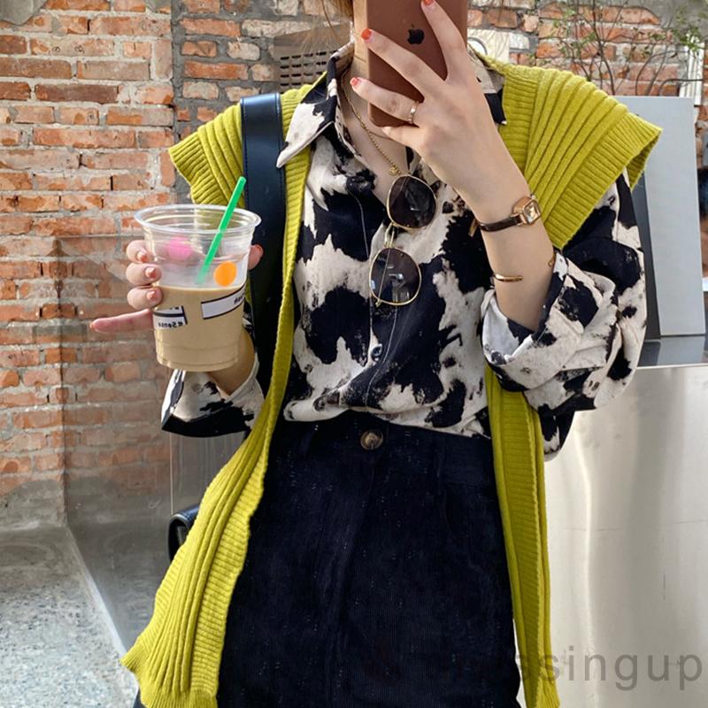 Áo Nữ Tay Dài Kiểu Rộng Thời Trang Cá Tính | BigBuy360 - bigbuy360.vn