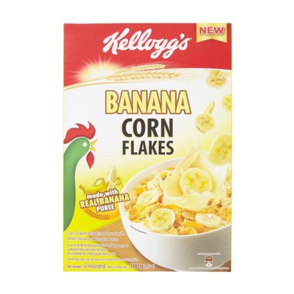 Bánh Ăn Sáng Dinh Dưỡng Chuối Kellogg'S Thái Lan 180gr - USMART
