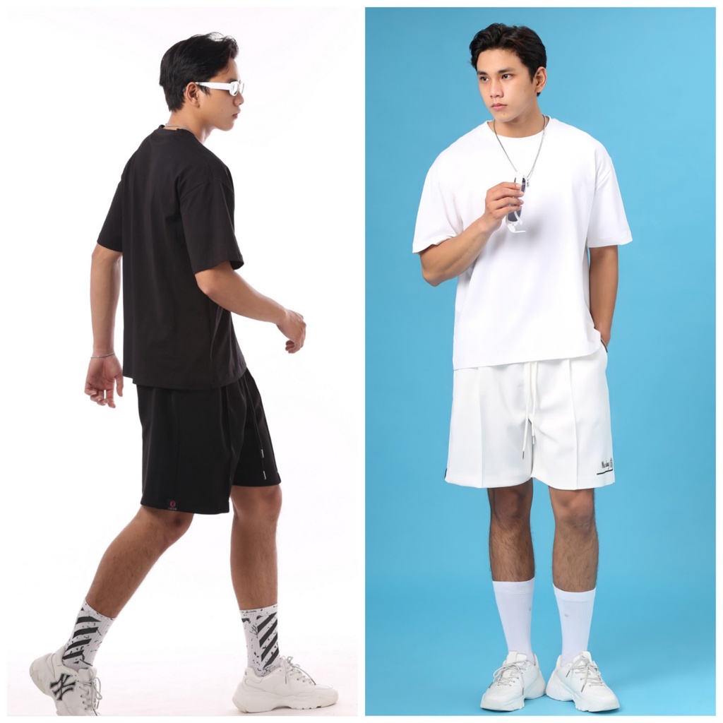 QUẦN SHORT NAM FORM RỘNG,LƯNG THUN CO GIÃN, THOÁNG MÁT | GIRAN