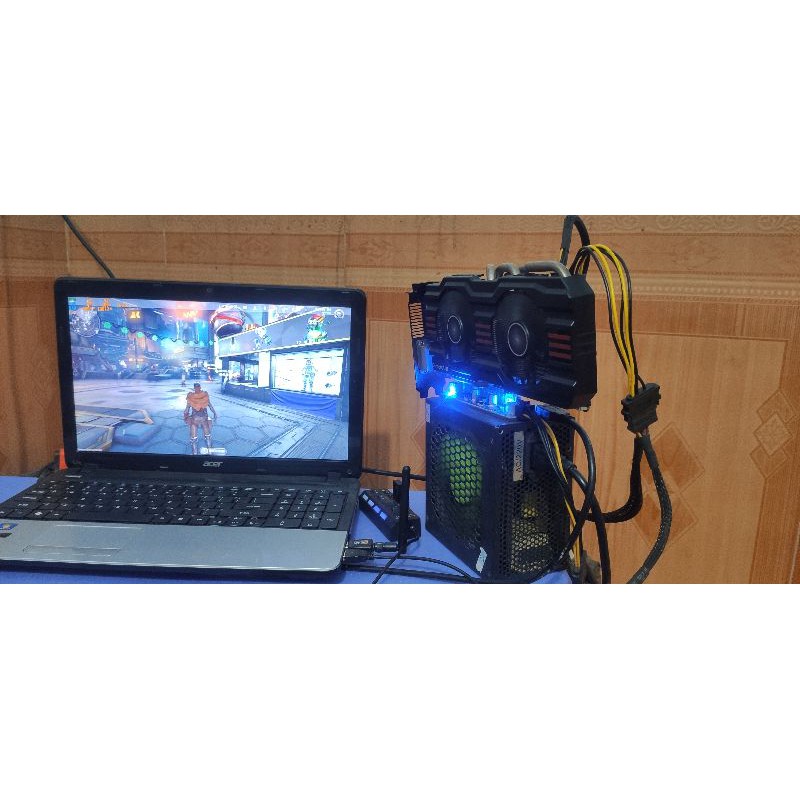 Bộ EGPU card màn hình asus hd 7870 2g r5 (tặng usb wifi 300m) | BigBuy360 - bigbuy360.vn