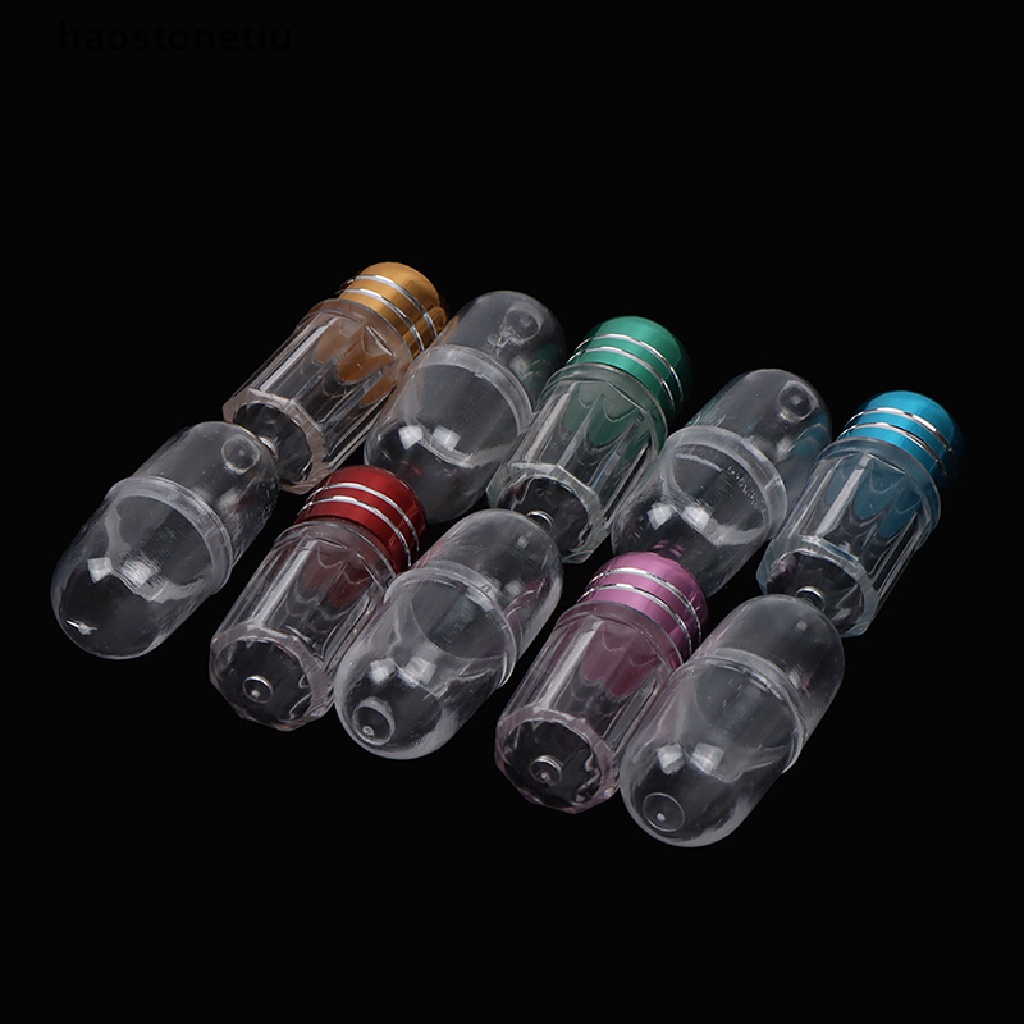 [Hàng mới về] Set 10 hộp đựng thuốc mini nắp lật trong suốt tiện dụng