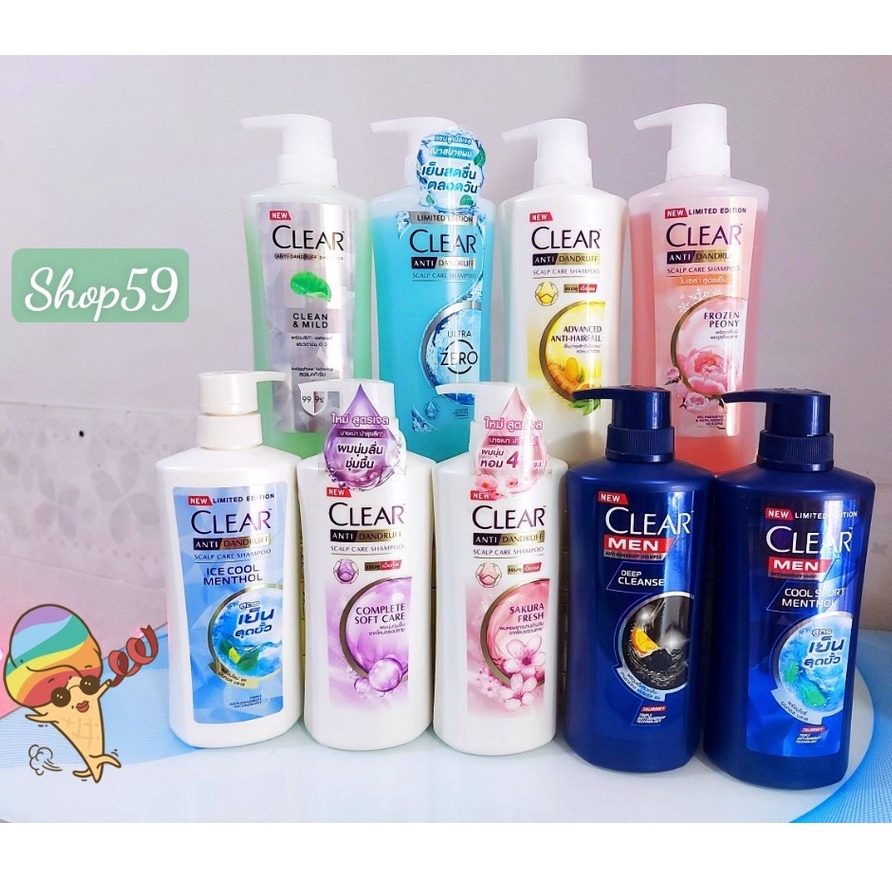 DẦU GỘI CLEAR - CHUẨN THÁI LAN