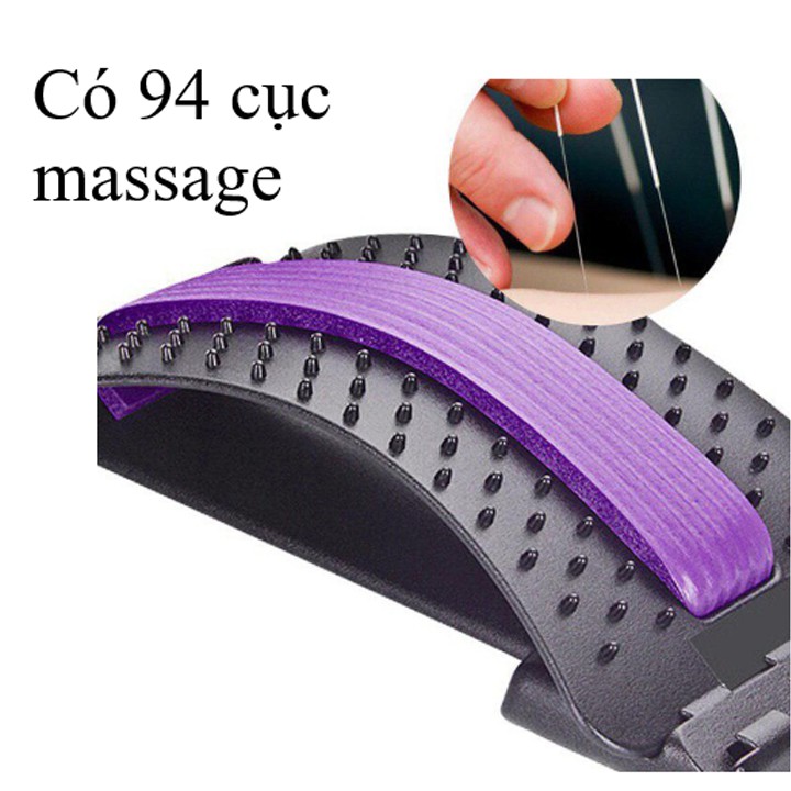 Khung nắn chỉnh cột sống chuyên điều trị thoát vị đĩa đệm giúp massagr giảm đau lưng cột sống