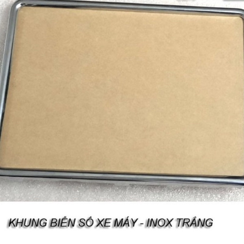 Khung viền ốp biển số xe máy wave Sirius exciter 150 vision ab sh mode lead vario dream cub titan chống nước