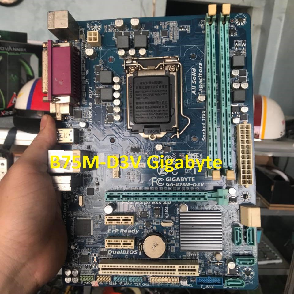 Main B75M-D3V Gigabyte nguyên zin