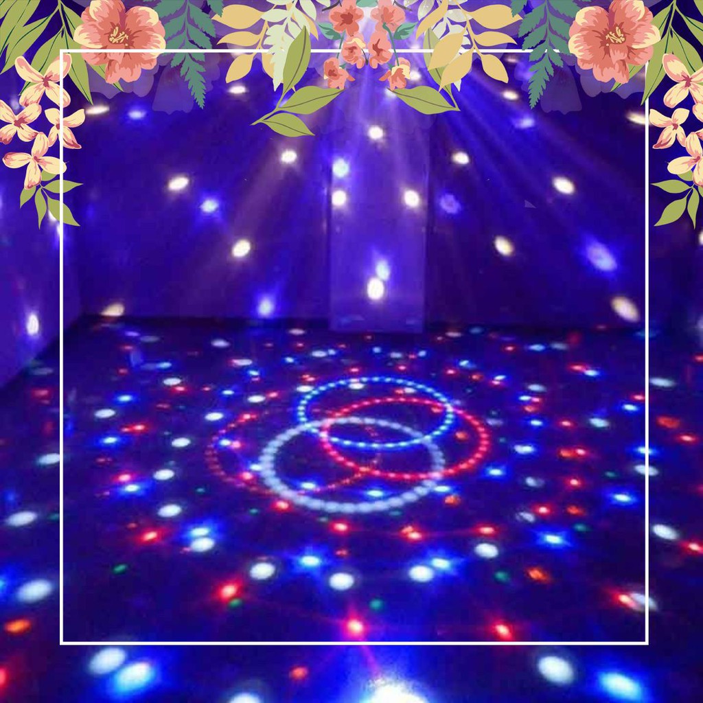 Đèn Led cảm ứng theo nhạc tích hợp loa ♥️