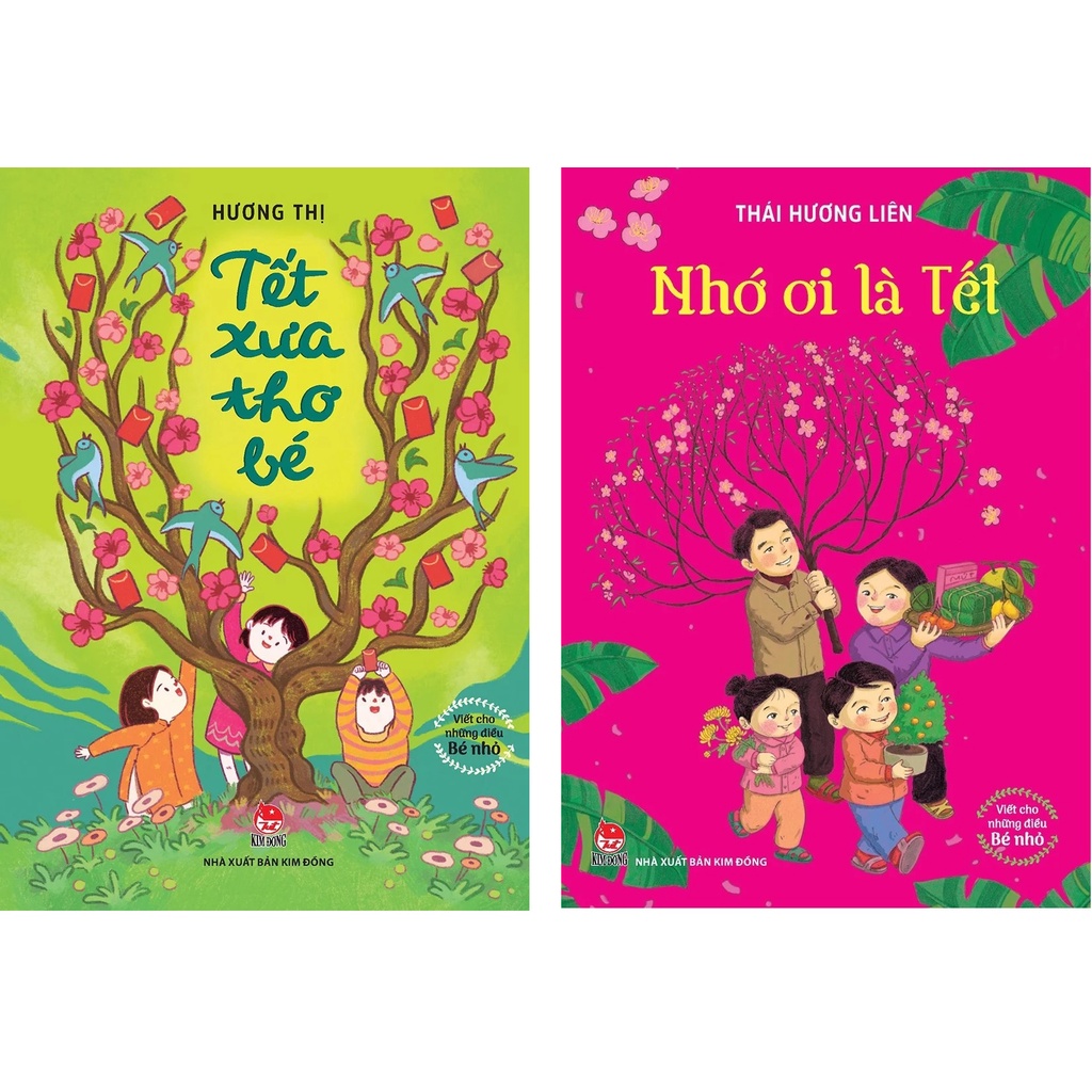 Sách - nhớ ơi là tết / tết xưa thơ bé - bộ 2 cuốn