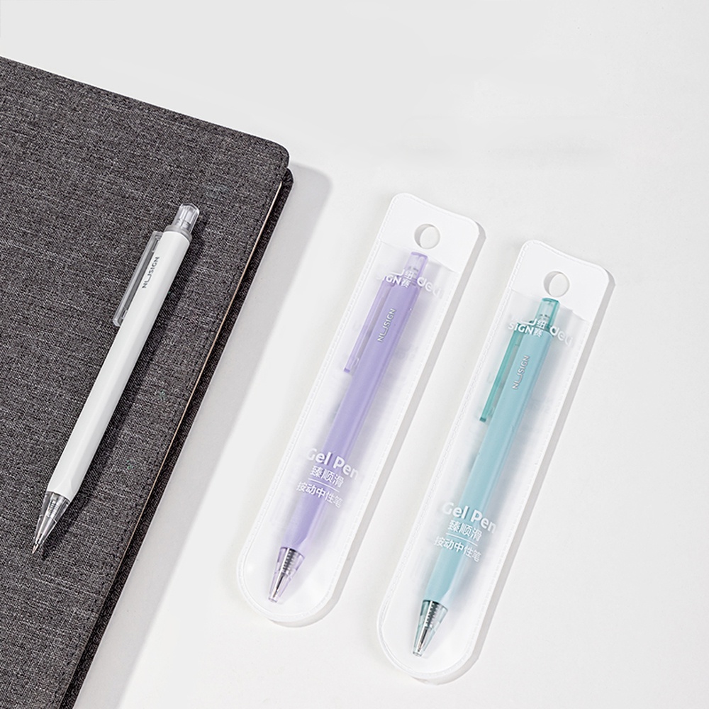 Bút gel UARELIFFEmực đen ngòi 0.5mm tiện lợi