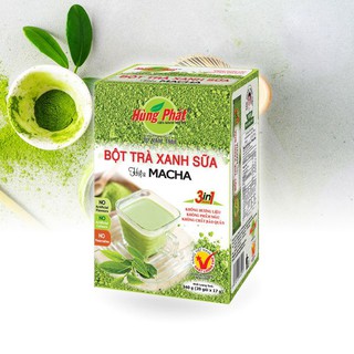 Bột trà xanh sữa hiệu macha - hùng phát