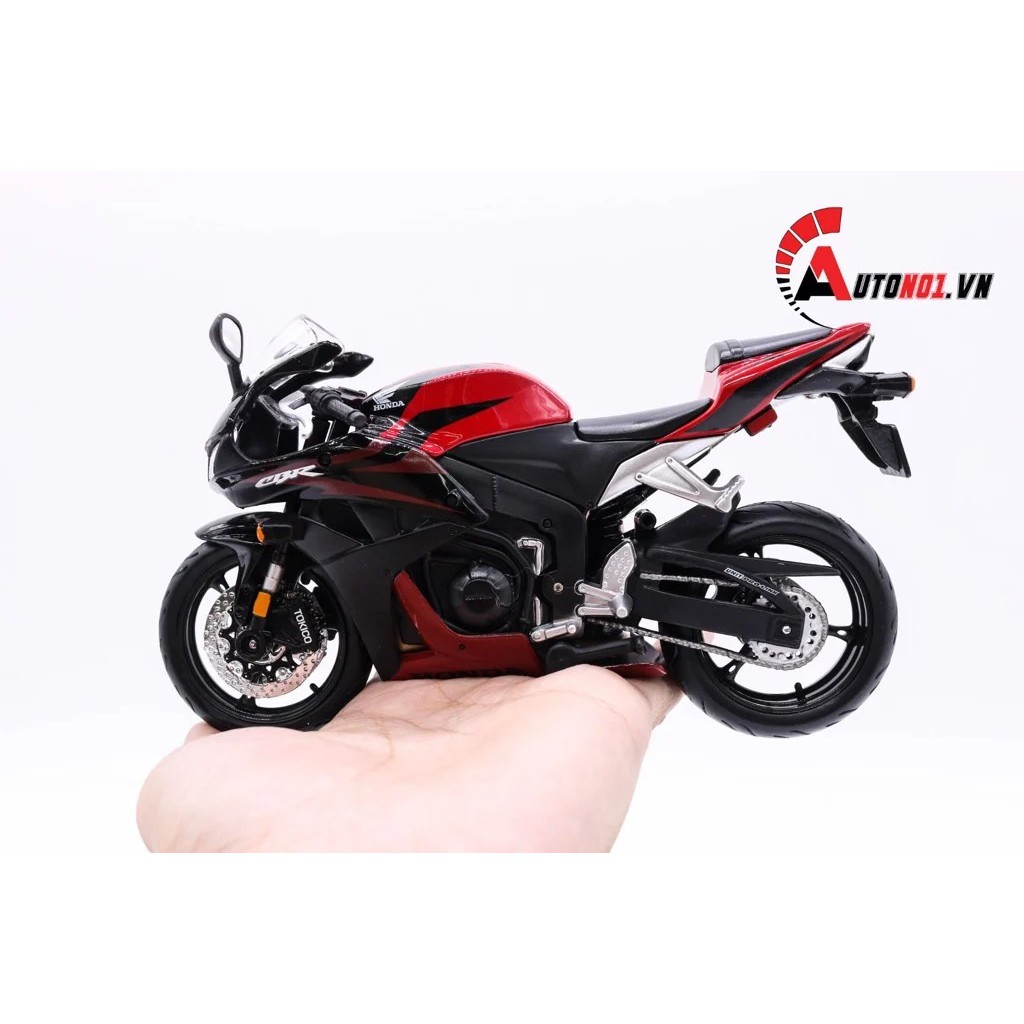 MÔ HÌNH HONDA CBR600 RED BLACK 1:12 MAISTO 5031