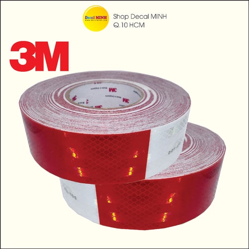 Decal chỉ phản quang 3M chuyên dán xe tải oto 5cm x 100cm