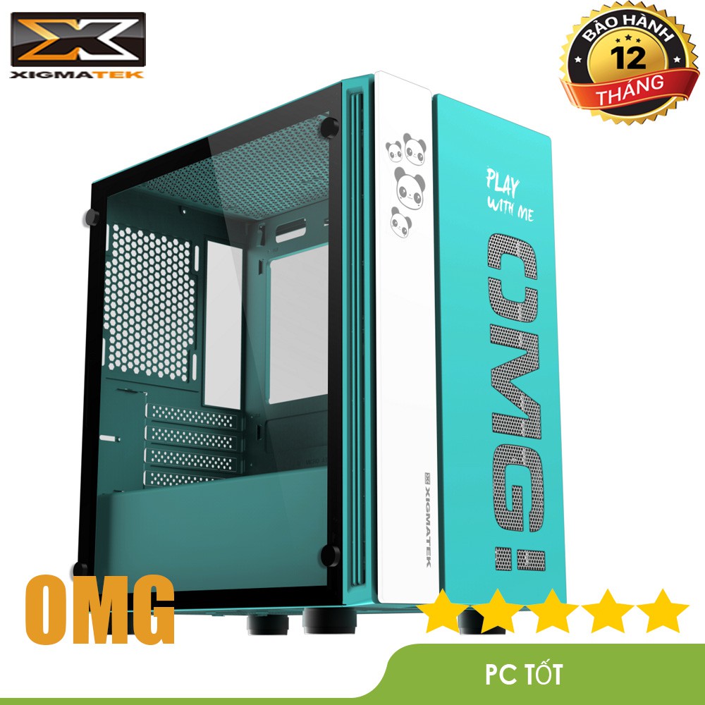 [Mã ELMS4 giảm 7% đơn 500K] Vỏ case XIGMATEK OMG AQUA (EN45808) - GAMING M-ATX