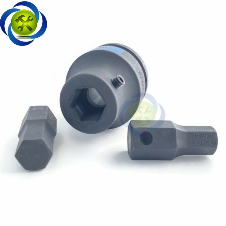 Đầu tuýp lục giác 12mm Kingtony (Mũi lục giác + tuýp 3/4)