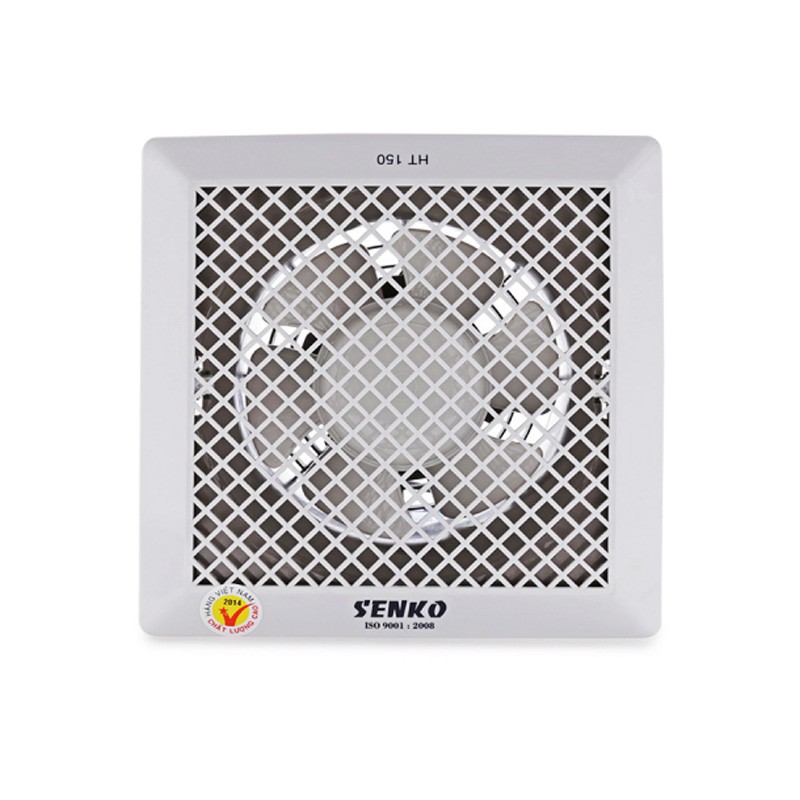 Quạt hút thông gió 1 chiều âm trần cao cấp Senko Hàng Chính Hãng - HT150