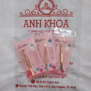 Nhíp tỉa chân mày đầu xéo, đầu ngang hàn quốc