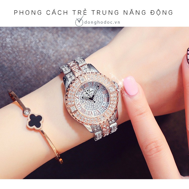  Đồng hồ nữ BS Bee Sister Đính Đá Cực Đẹp - Chống Nước Rất Tốt | BigBuy360 - bigbuy360.vn