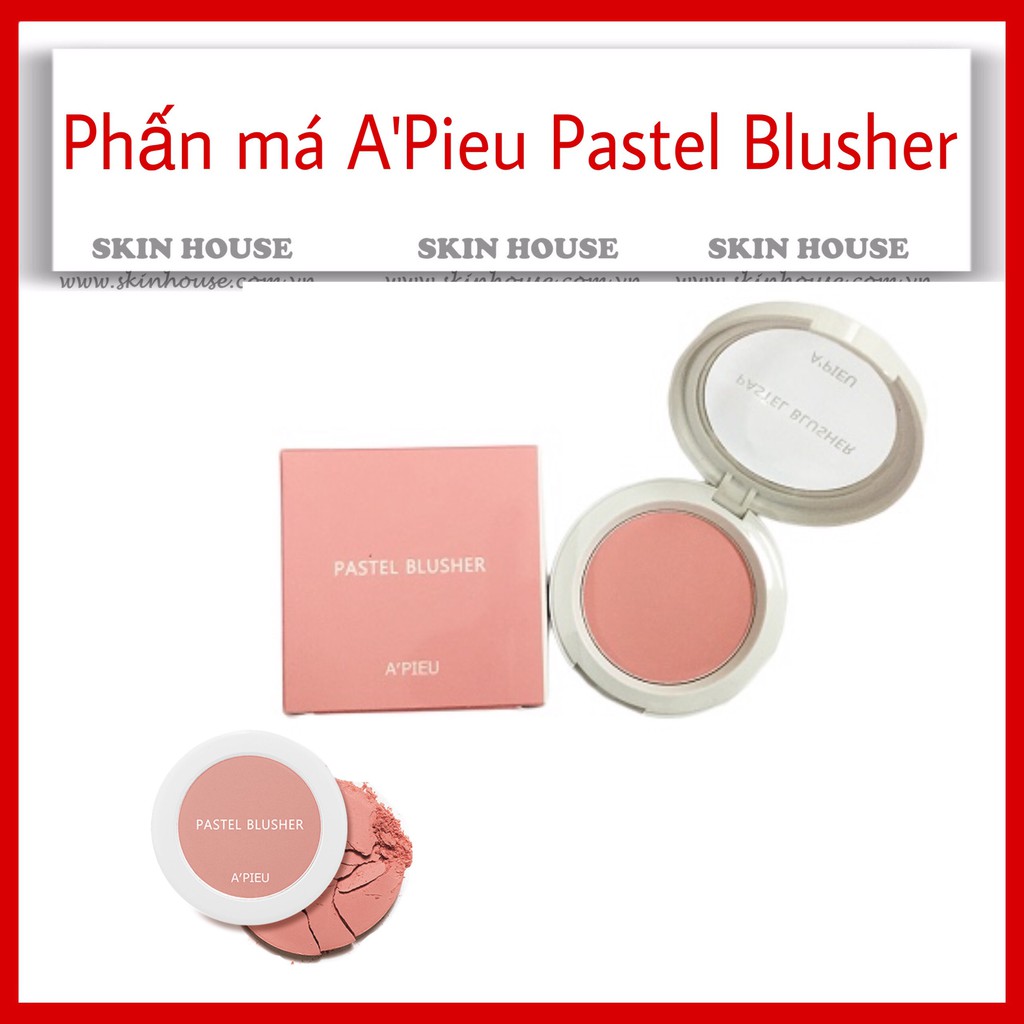 Sẵn - Phấn Má A’pieu Pastel Blusher - Skinhouse 0986136861