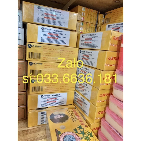 Giá sỉ 10 hủ kem sâm vàng