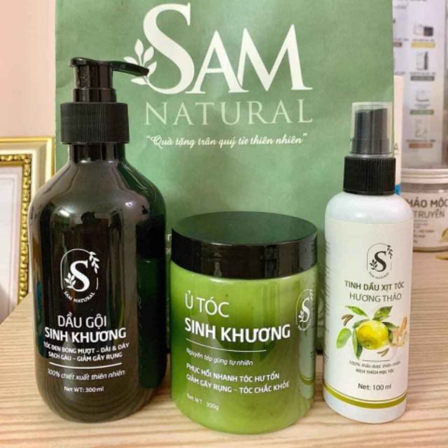 Tinh Dầu Kích Mọc Tóc Hương Thảo SAM NATURAL giảm rụng tóc, dưỡng tóc chắc khỏe, kích mọc tóc