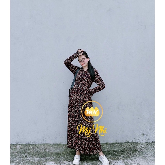 Áo chống nắng nữ lanh nhung Nhật toàn thân kèm khẩu trang. Áo chống nắng 3 lớp hoạ tiết hình dài kín chân. | BigBuy360 - bigbuy360.vn