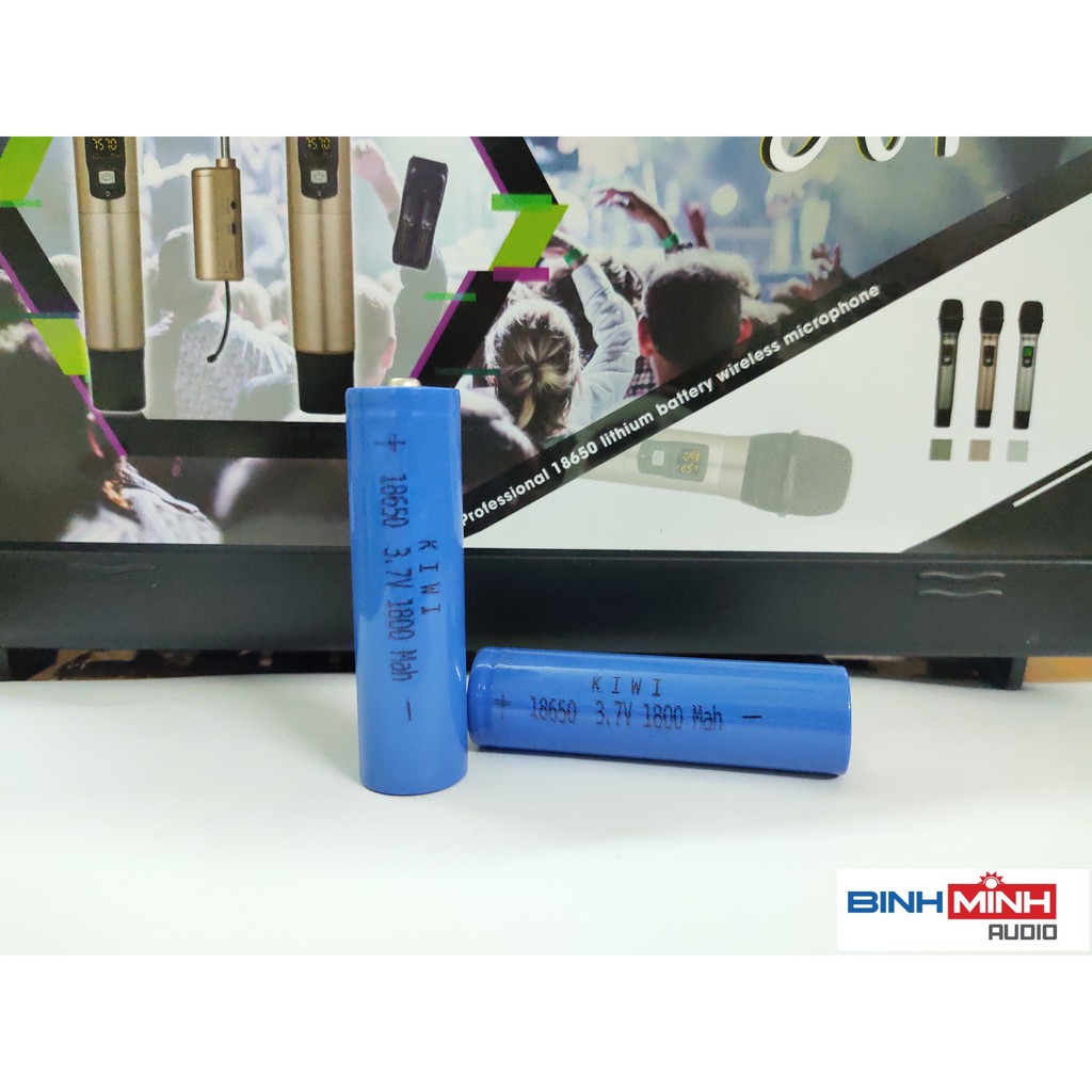 Pin sạc Lithium Kiwi 1800mAh 3.7V