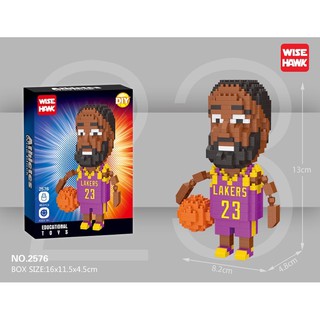 Mô hình lắp ráp nhân vật bóng rổ NBA