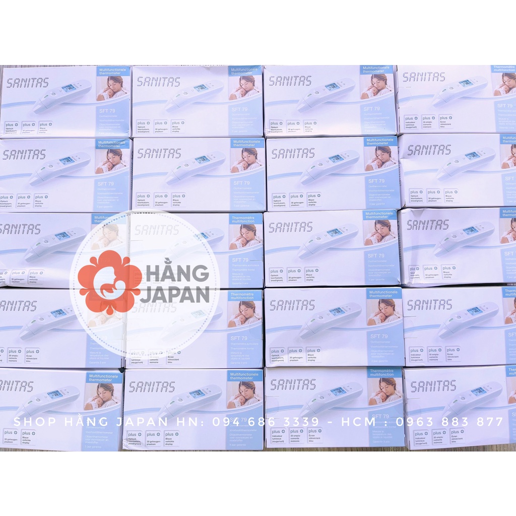 Nhiệt kế điện tử thông minh Sanitas STF-79 6in1 - Cho kết quả đo nhiệt độ nhanh chính xác