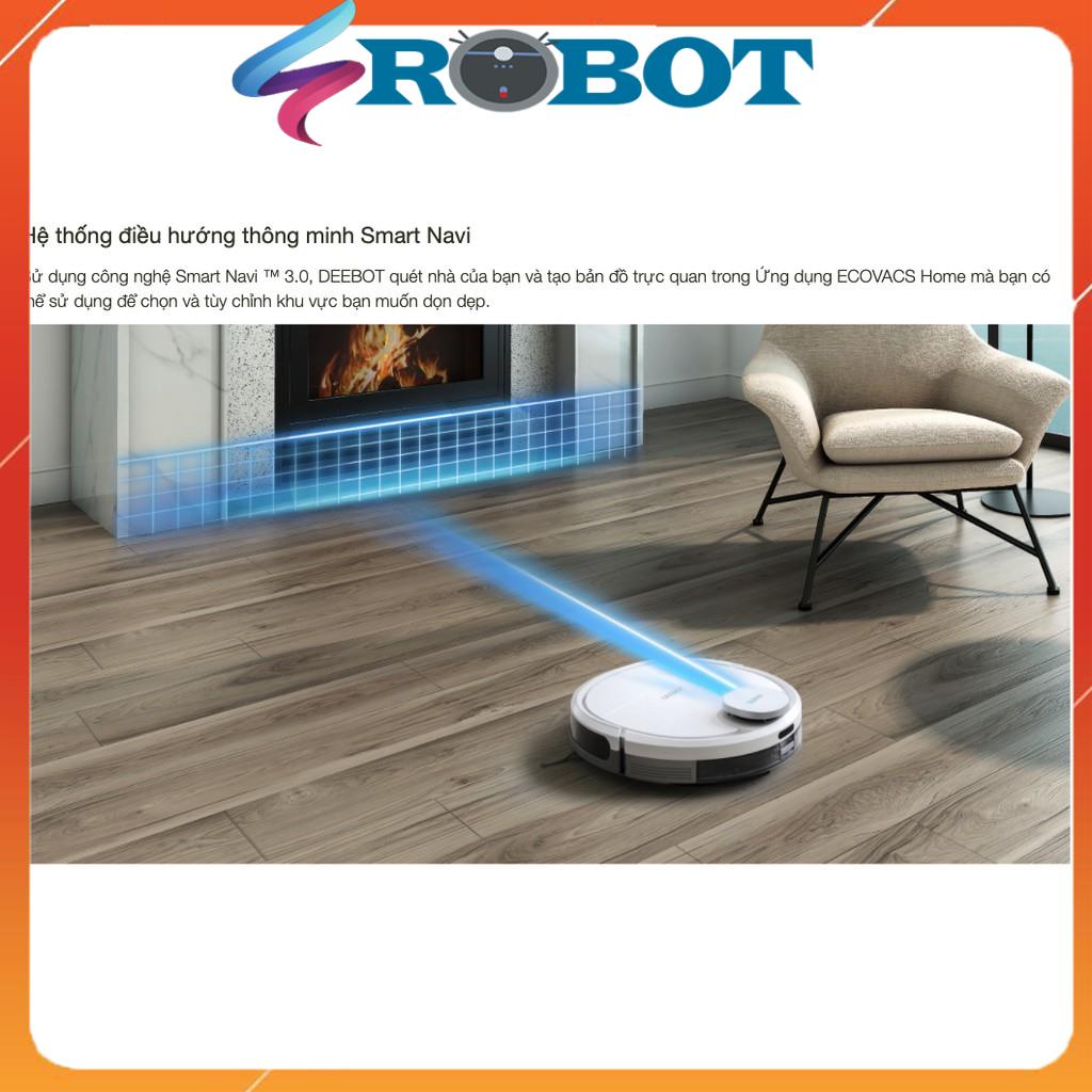 [Mã ELHASALE1TR giảm 5% đơn 3TR] Robot hút bụi lau nhà ECOVACS Deebot DN33