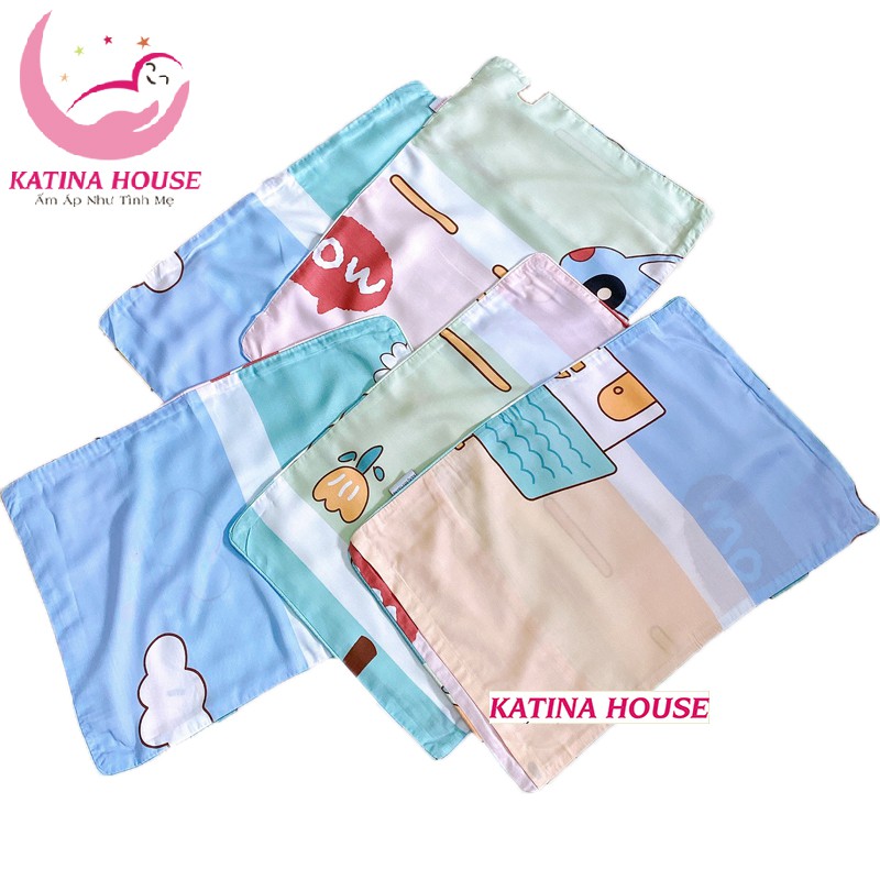 Vỏ áo gối nằm cho bé, vải tencel mềm mịn mát nhiều họa tiết ngộ nghĩnh đáng yêu | BigBuy360 - bigbuy360.vn