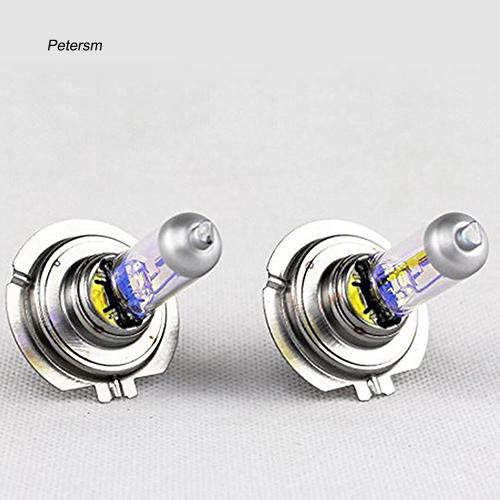 2 bóng đèn pha halogen siêu sáng H7 12V cho xe hơi