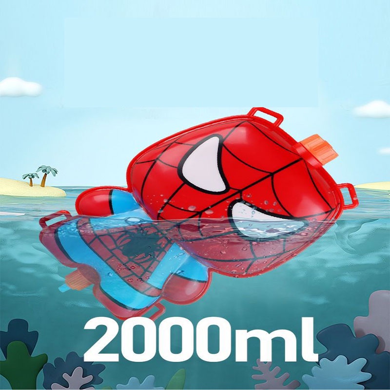 Súng Nước Đồ Chơi Hình Nhân Vật Hoạt Hình Marvel Cho Bé