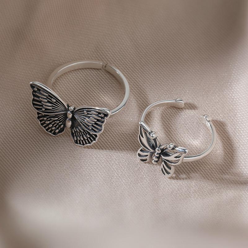 Retro Style Butterfly Forefinger Ring