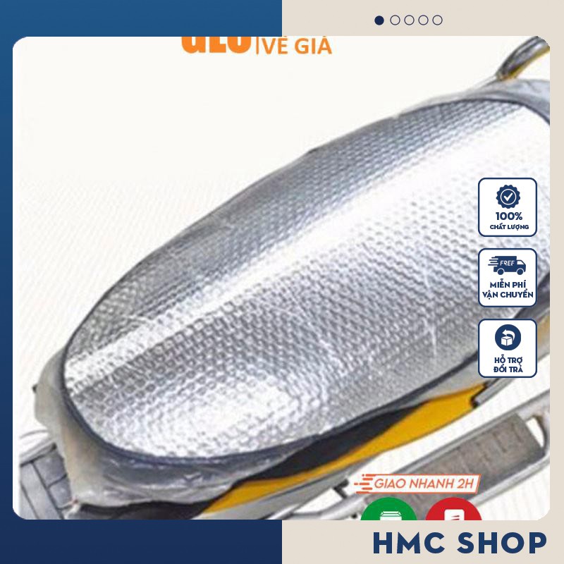 Miếng che yên xe máy chống nắng, tấm phản quang che chống nóng