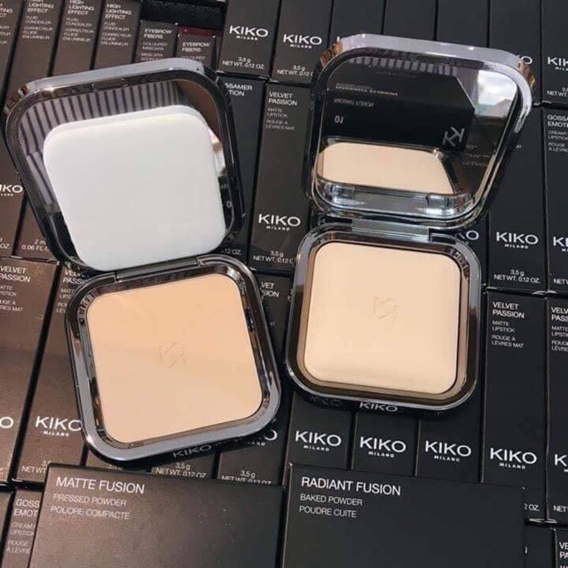 PHẤN PHỦ KIKO MATTE FUSSHION KIỀM DẦU TONE 04