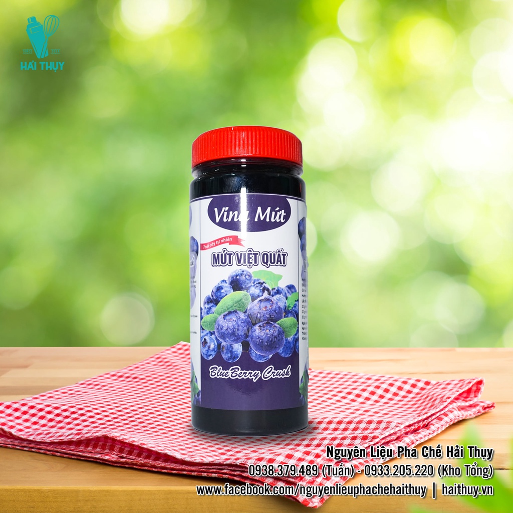 Mứt Sinh Tố Vina Mứt trái cây - Hũ 650g