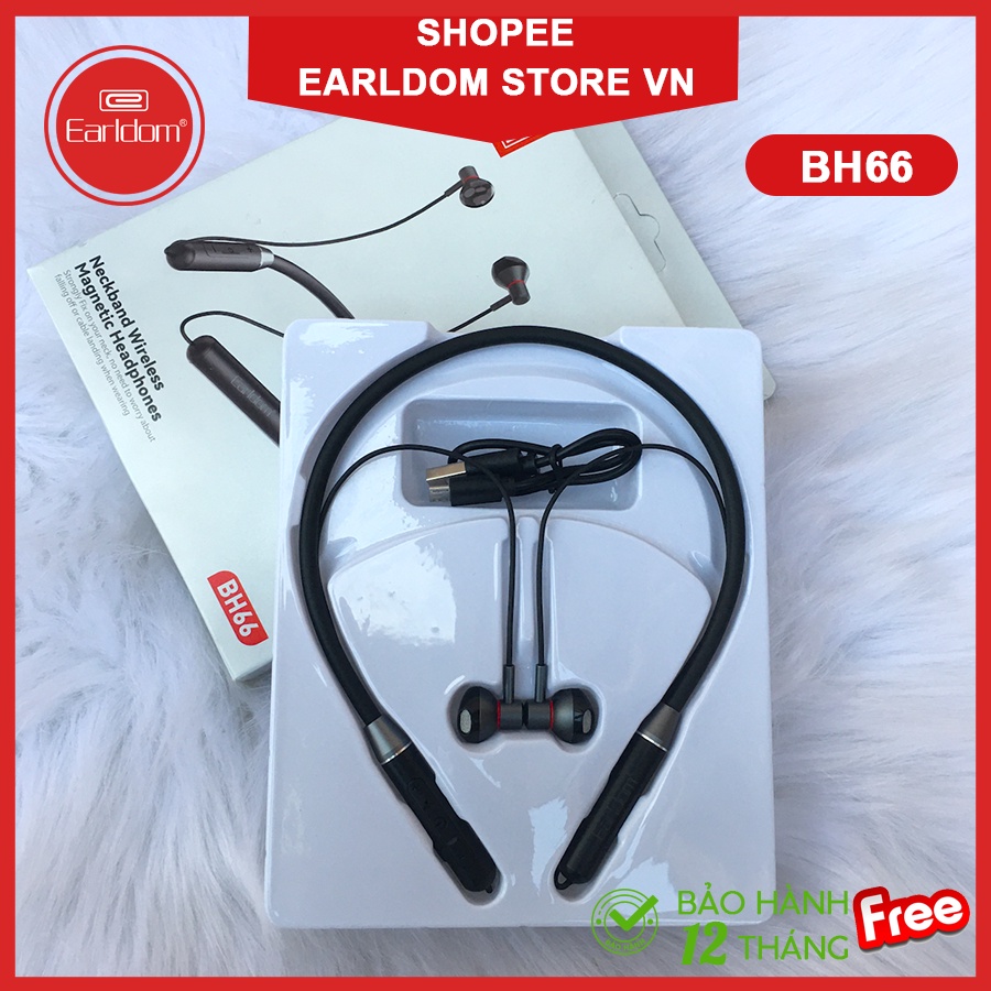 ✔️ Bảo Hành 99 Năm ✔️ Tai Nghe Bluetooth Đeo Cổ Thể Thao BH66 & BH100 & BH50  Chính hãng Earldom | EARLDOM STORE VN ✔️