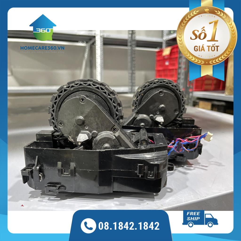 Cụm Bánh Xe Trái, Phải  Dùng Cho Robot Hút Bụi T5 Series, T8 Series - Hàng tháo máy