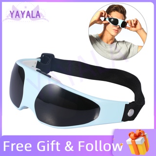 New Useful Electric Relieve Fatigue Healthy Migraine Mask Forehead Eye Massager Health Care