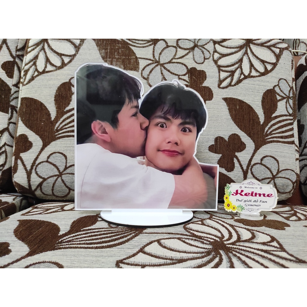 Ảnh để bàn, standee hình OhmNanon, in hình theo yêu cầu