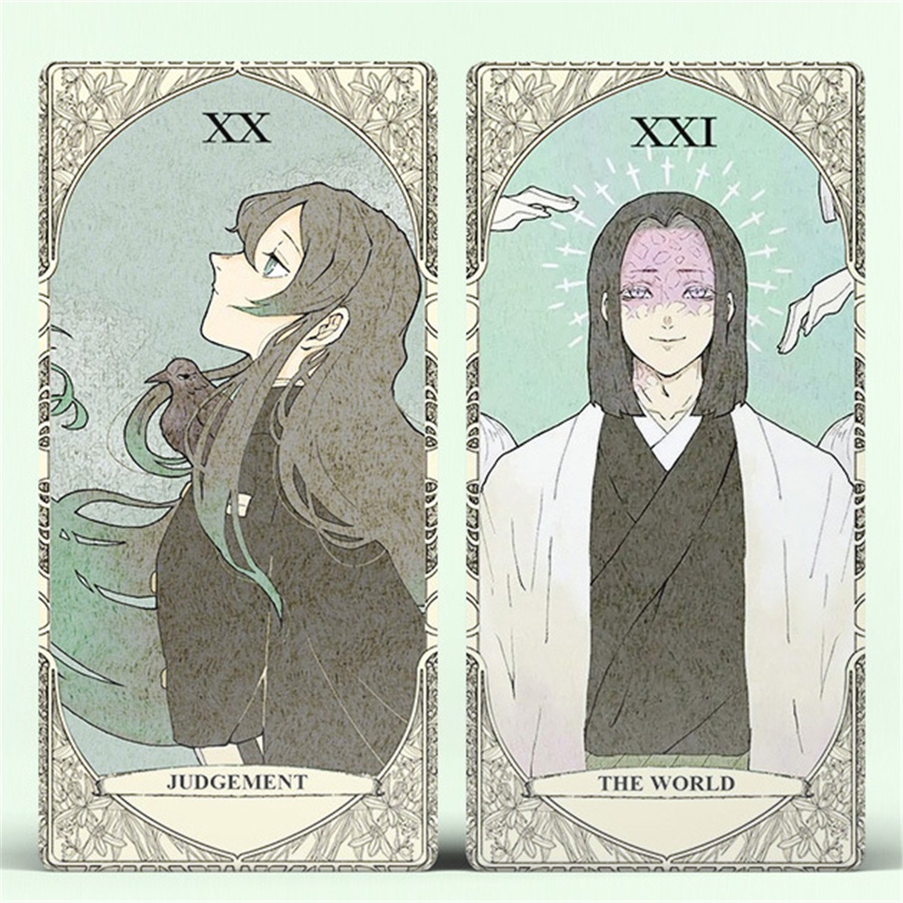 Bộ bài tarot họa tiết anime Kimetsu no Yaiba độc đáo 22