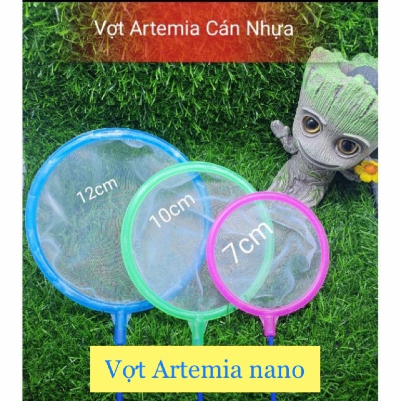 {Hàng có sẵn} Vợt tròn mini (nhiều kích thước), vợt nano, phụ kiện bể cá