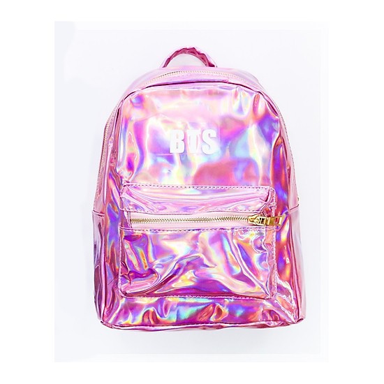 Balo hologram BTS cặp sách thời trang TẶNG kèm iring BTS Chonmua365