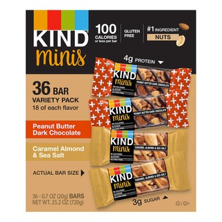 Thanh năng lượng protein bar Kind minis 36 thanh